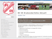 Tablet Screenshot of bv09.de